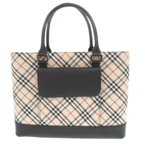 Burberry   Leather Handbag (Pre-Owned)