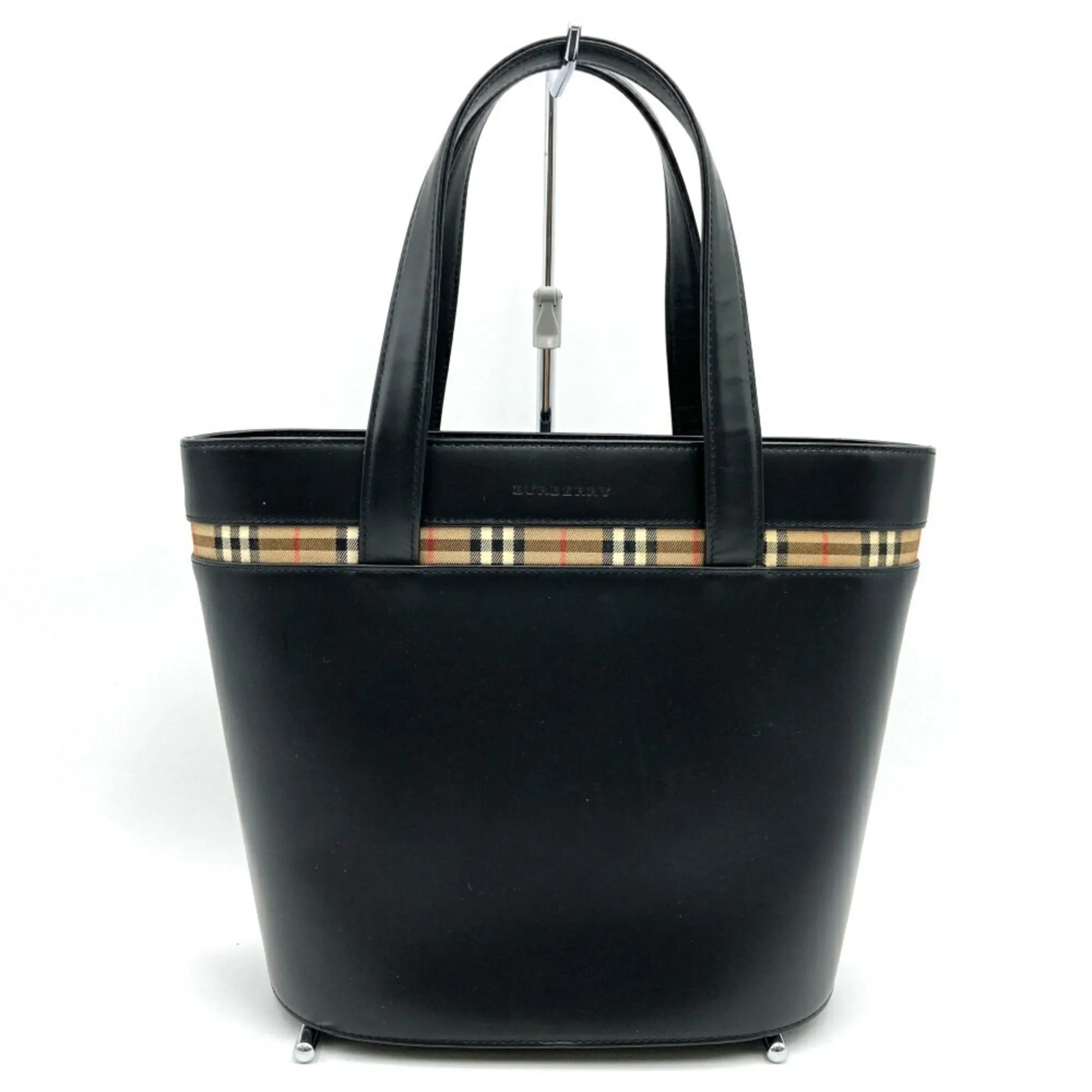 Burberry  Leather Handbag (Pre-Owned)