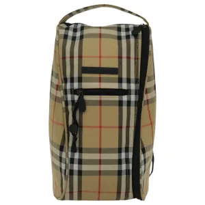 Burberry Nova Check  Canvas Backpack Bag (Pre-Owned)