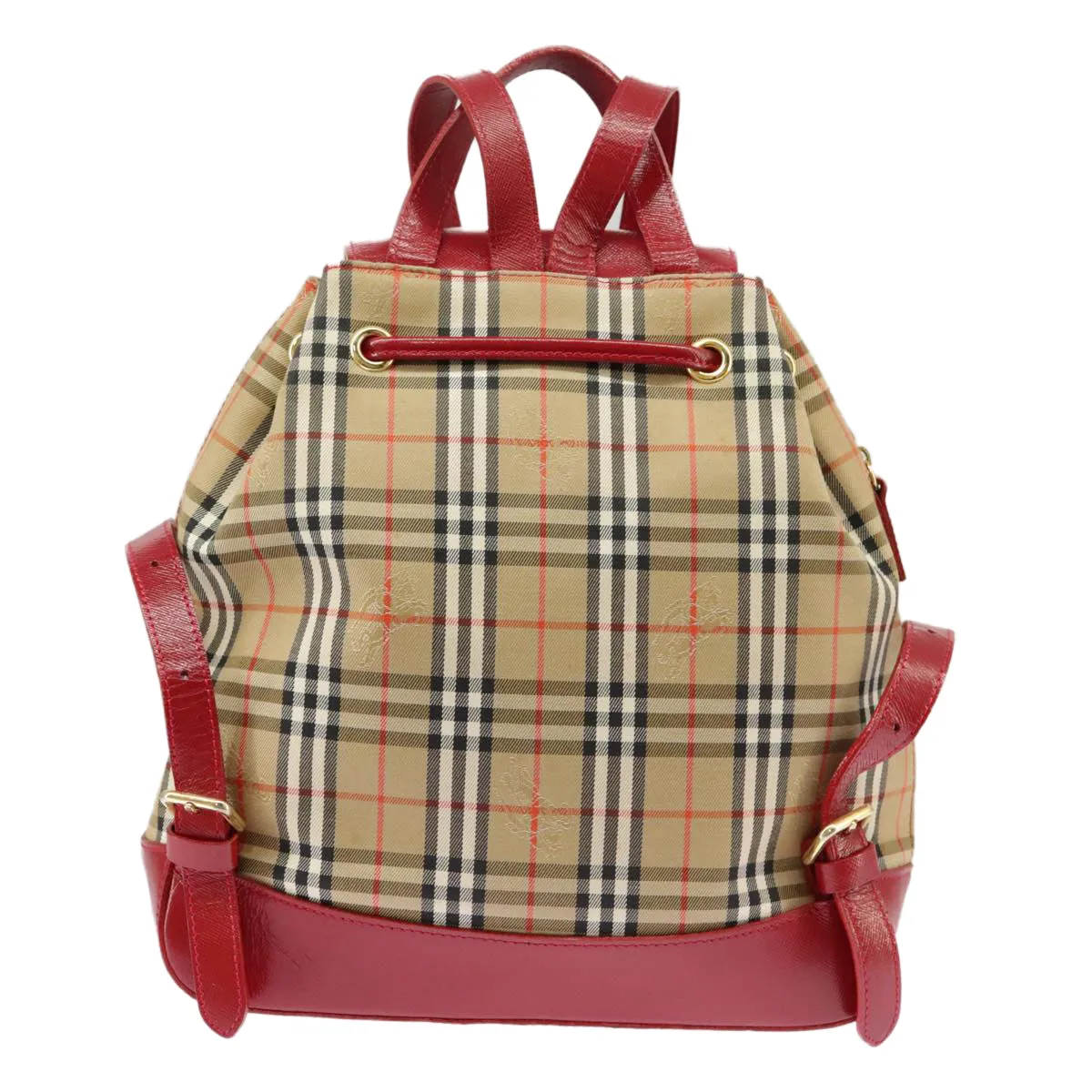 Burberry Nova Check  Canvas Backpack Bag (Pre-Owned)