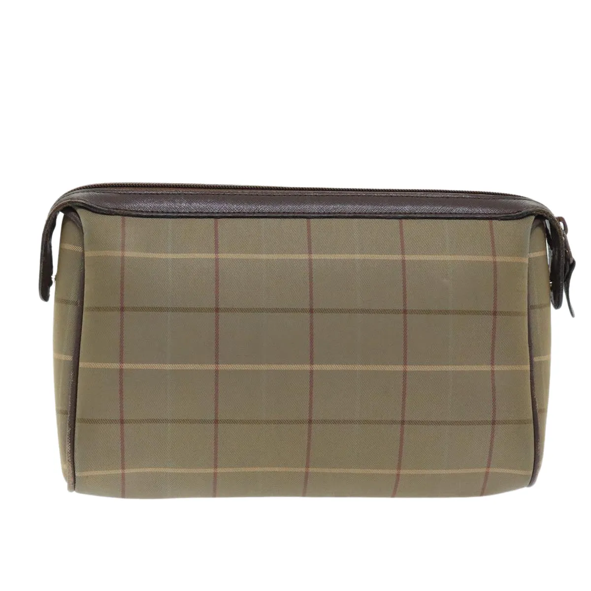 Burberry Nova Check  Canvas Clutch Bag (Pre-Owned)