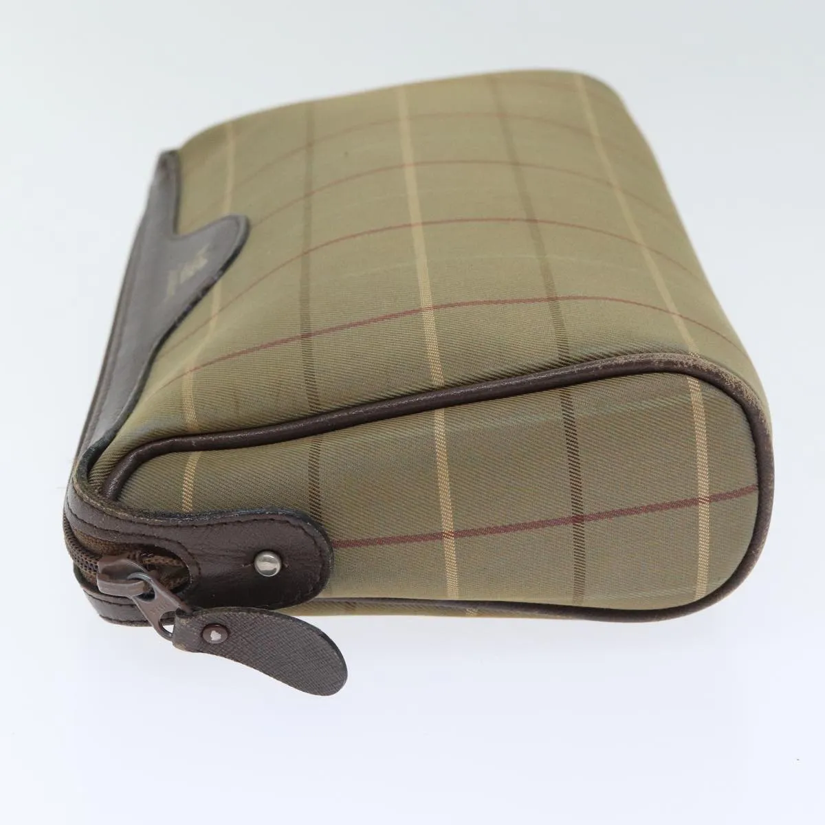 Burberry Nova Check  Canvas Clutch Bag (Pre-Owned)