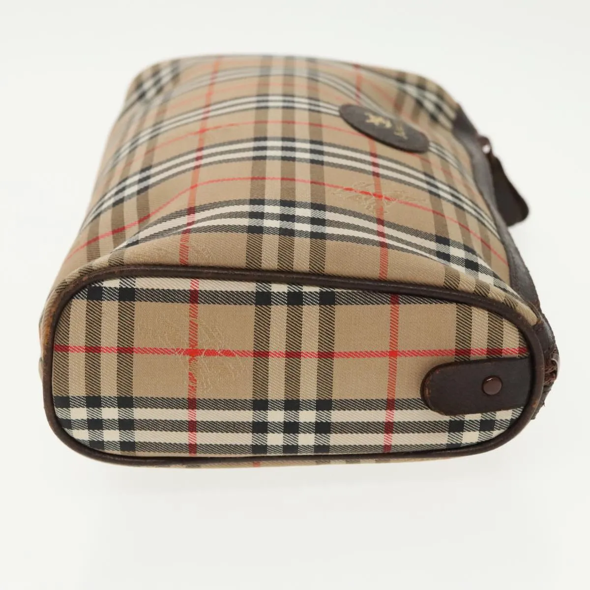 Burberry Nova Check  Canvas Clutch Bag (Pre-Owned)