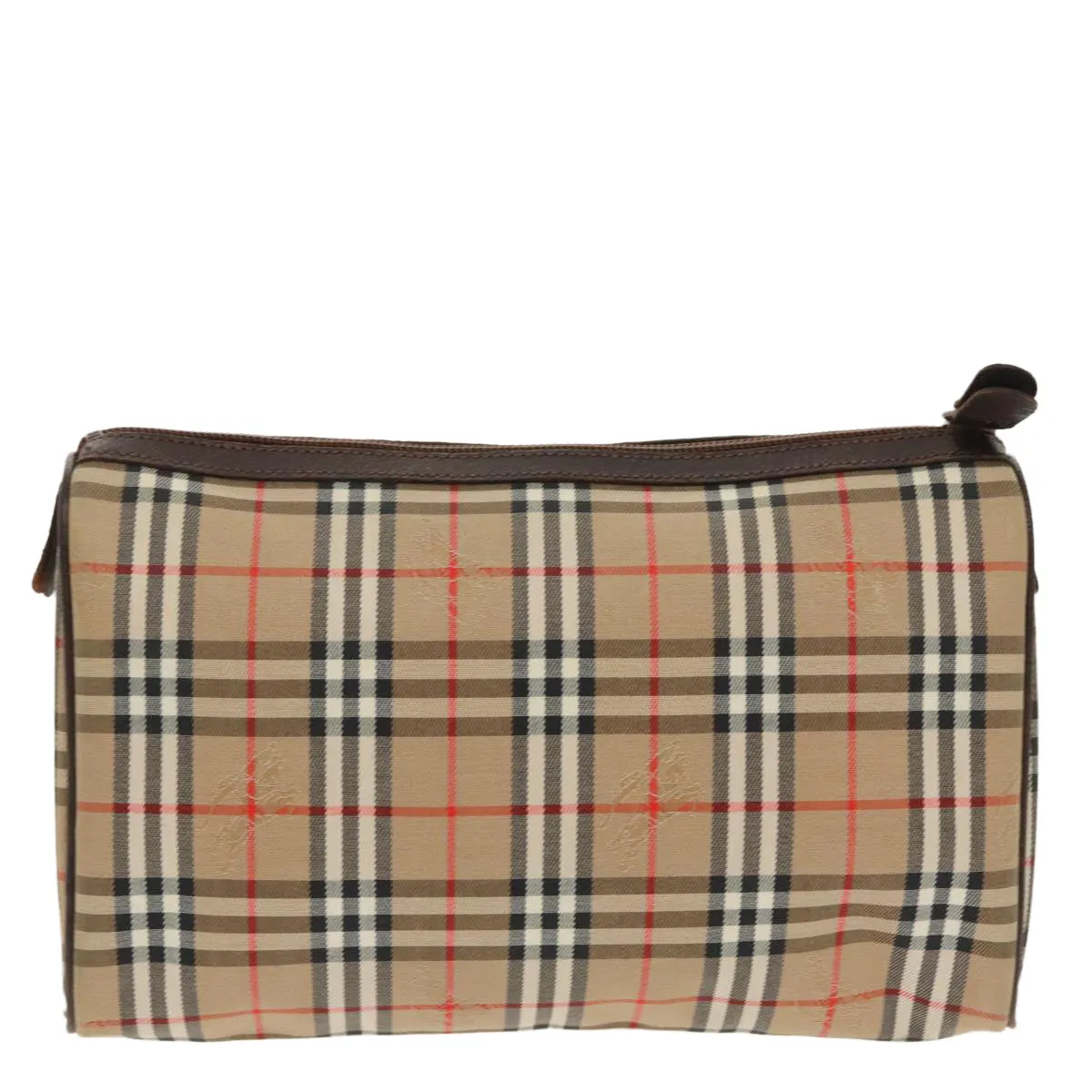 Burberry Nova Check  Canvas Clutch Bag (Pre-Owned)