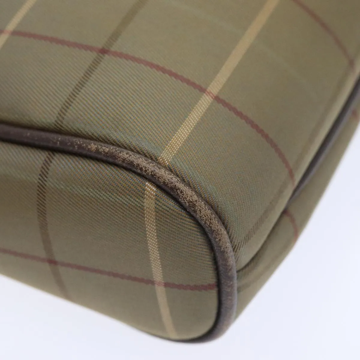 Burberry Nova Check  Canvas Clutch Bag (Pre-Owned)