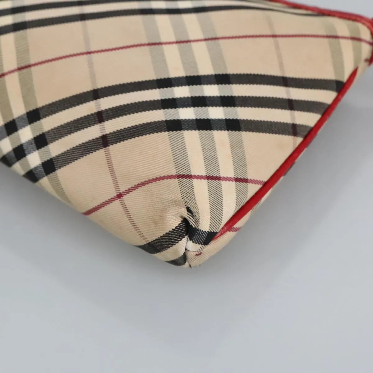 Burberry Nova Check  Canvas Clutch Bag (Pre-Owned)