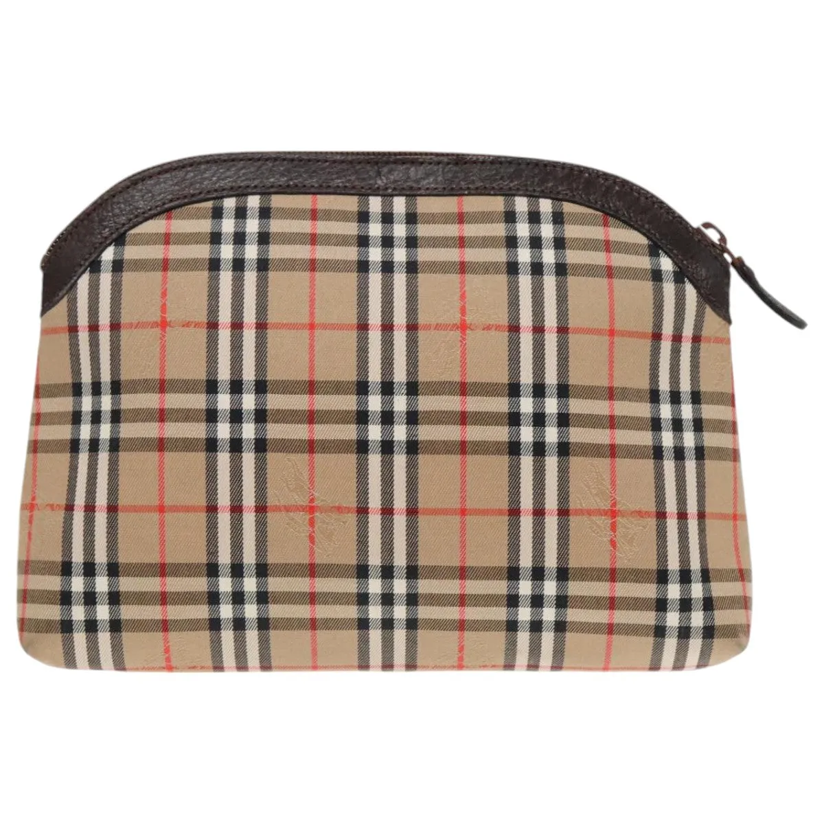 Burberry Nova Check  Canvas Clutch Bag (Pre-Owned)