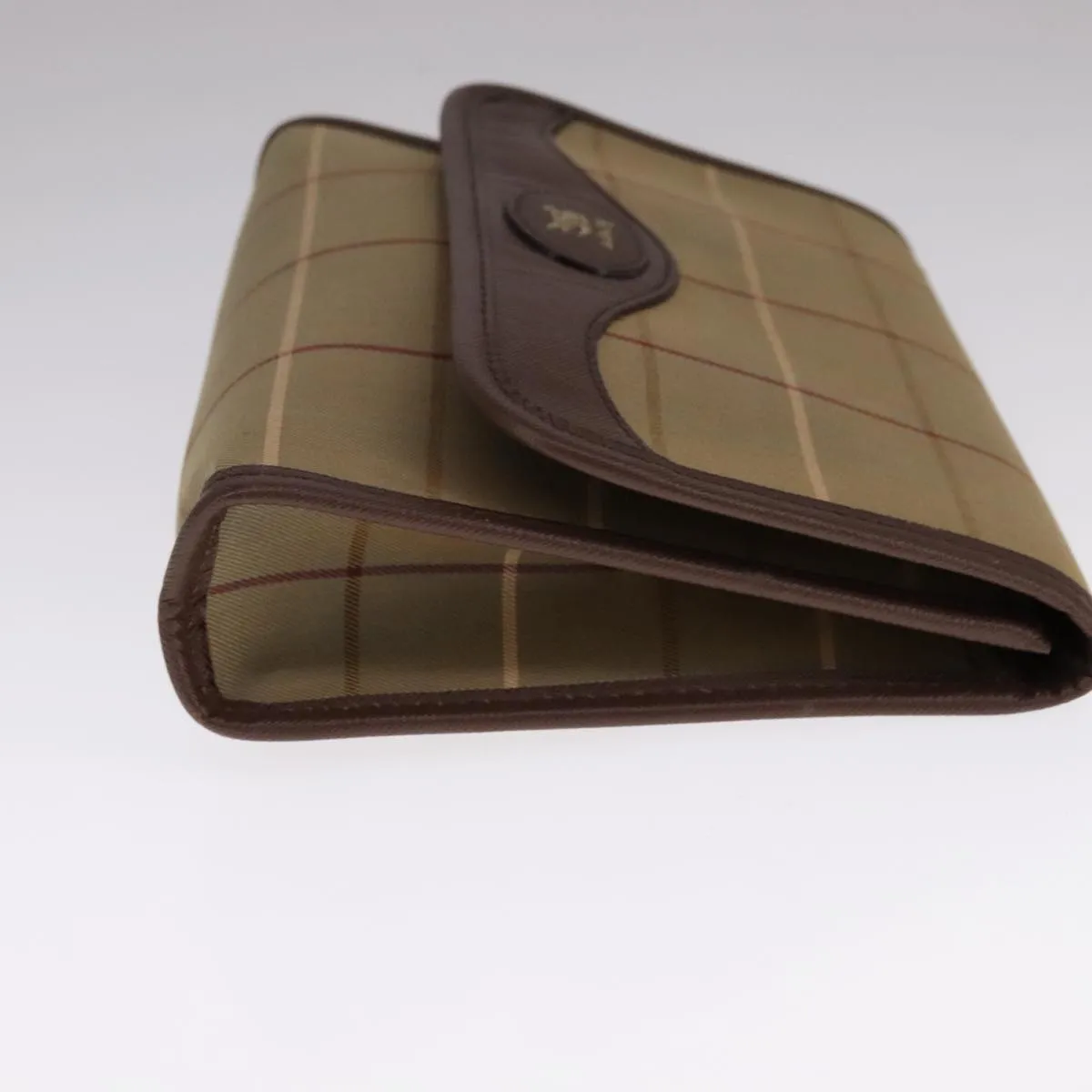 Burberry Nova Check Canvas Clutch Bag (Pre-Owned)