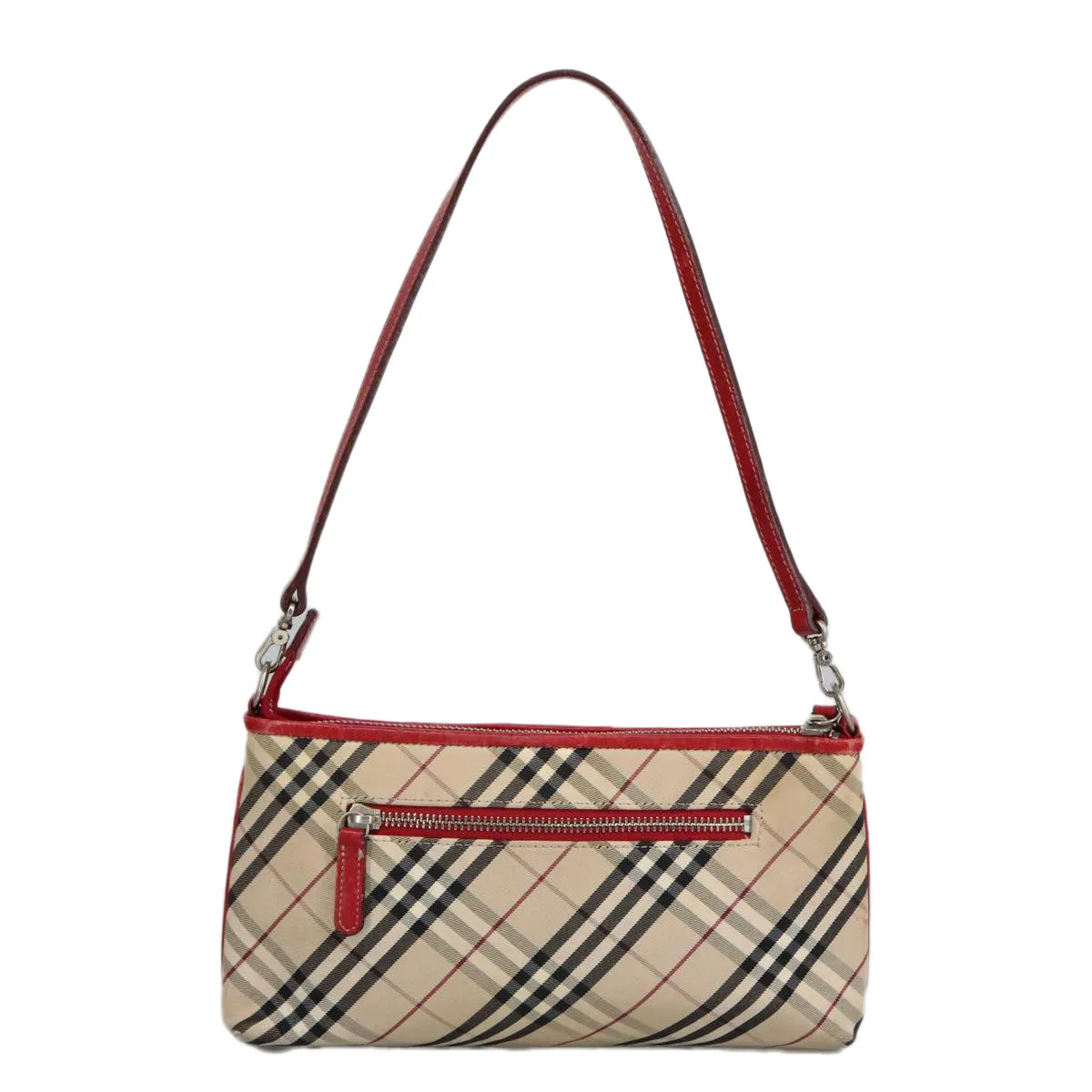 Burberry Nova Check  Canvas Clutch Bag (Pre-Owned)