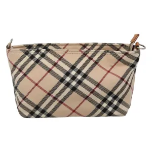 Burberry Nova Check Canvas Clutch Bag (Pre-Owned)
