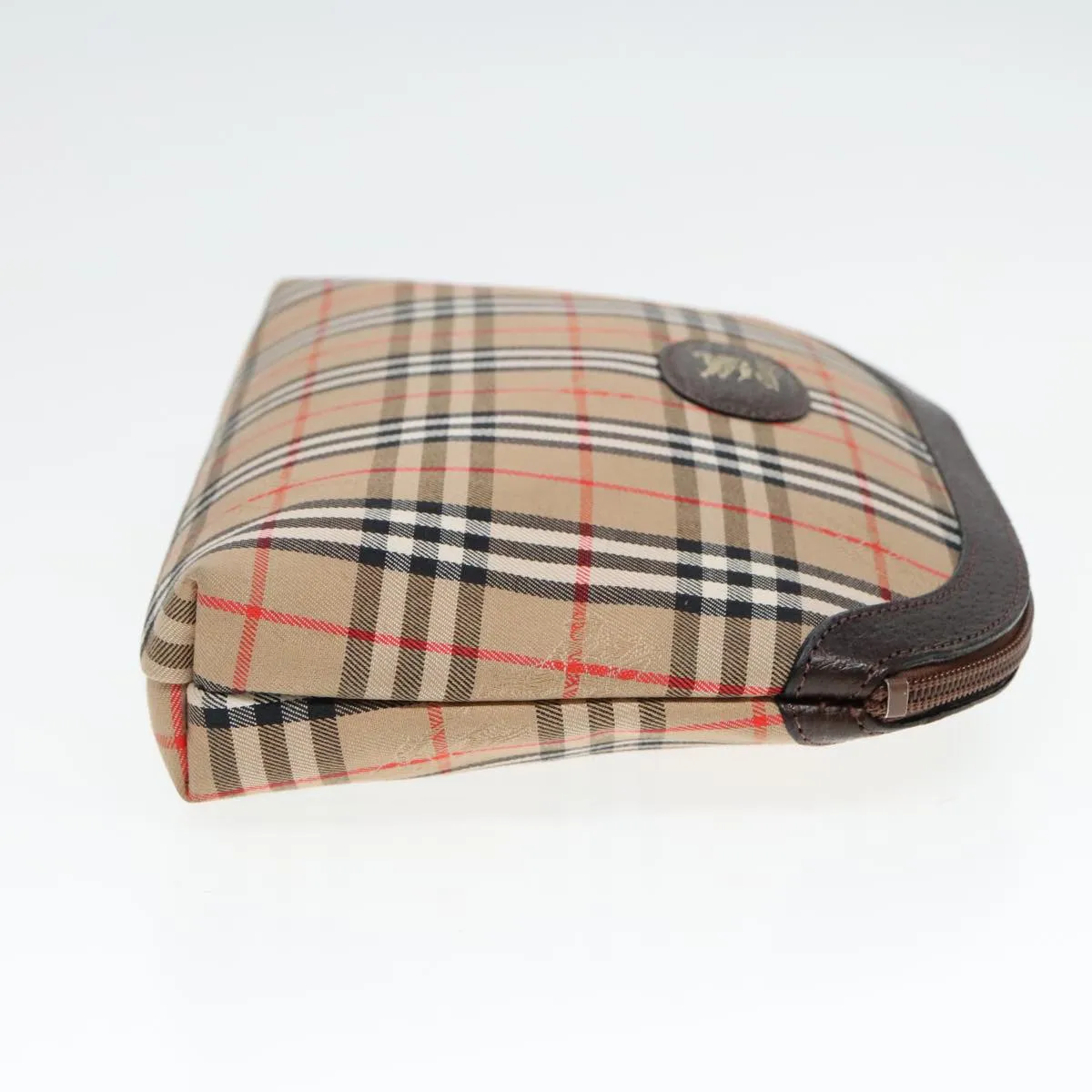 Burberry Nova Check  Canvas Clutch Bag (Pre-Owned)