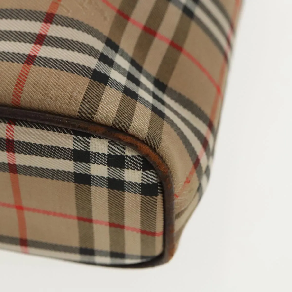Burberry Nova Check  Canvas Clutch Bag (Pre-Owned)