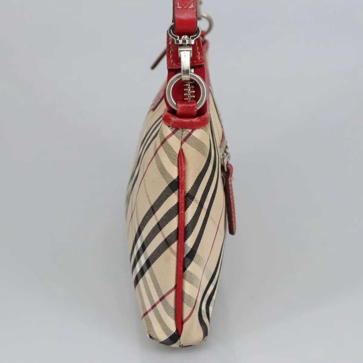 Burberry Nova Check  Canvas Clutch Bag (Pre-Owned)