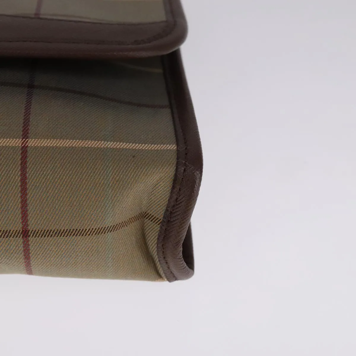 Burberry Nova Check Canvas Clutch Bag (Pre-Owned)