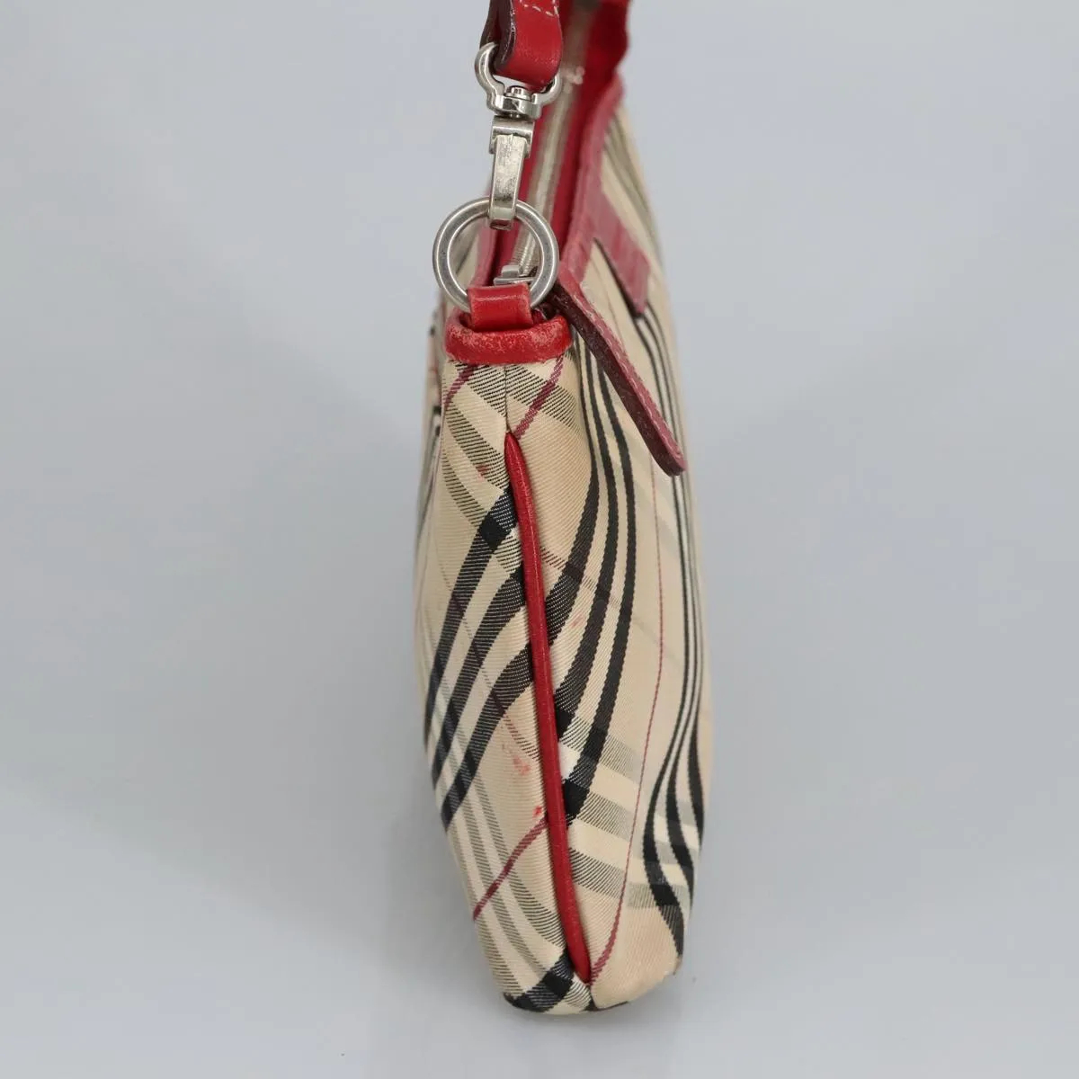 Burberry Nova Check  Canvas Clutch Bag (Pre-Owned)