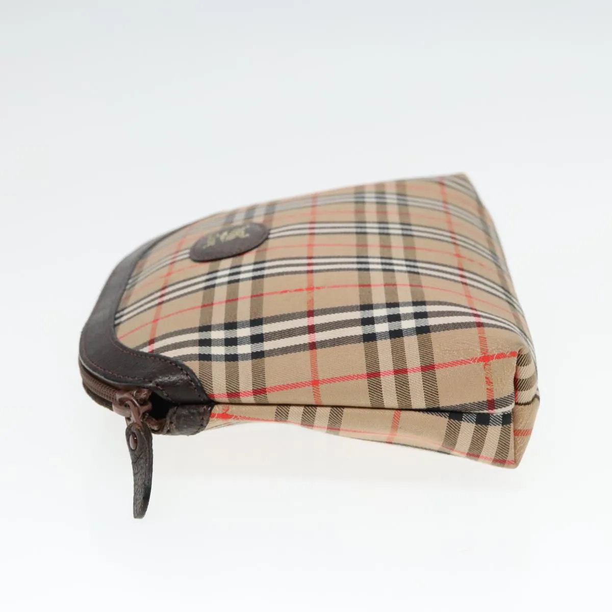 Burberry Nova Check  Canvas Clutch Bag (Pre-Owned)