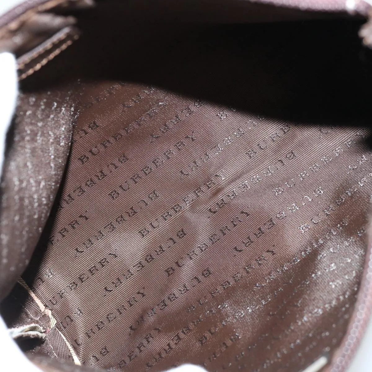 Burberry Nova Check  Canvas Clutch Bag (Pre-Owned)