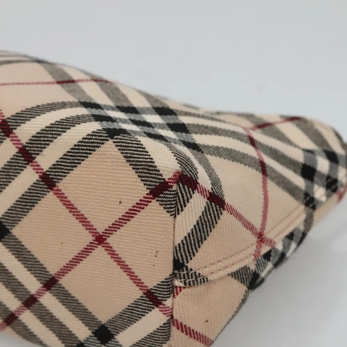 Burberry Nova Check Canvas Clutch Bag (Pre-Owned)