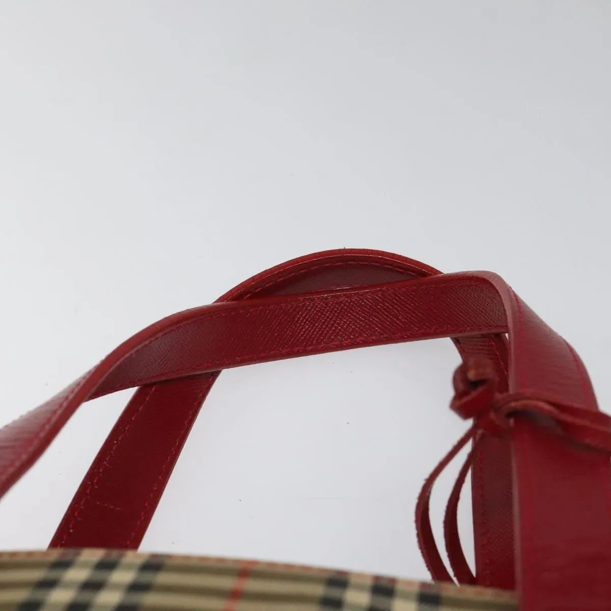 Burberry Nova Check Canvas Handbag (Pre-Owned)