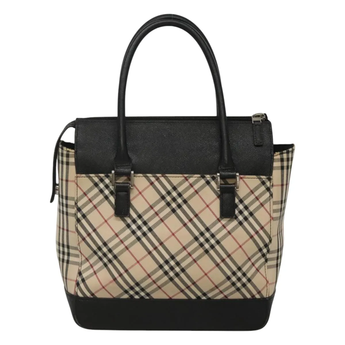Burberry Nova Check Canvas Handbag (Pre-Owned)