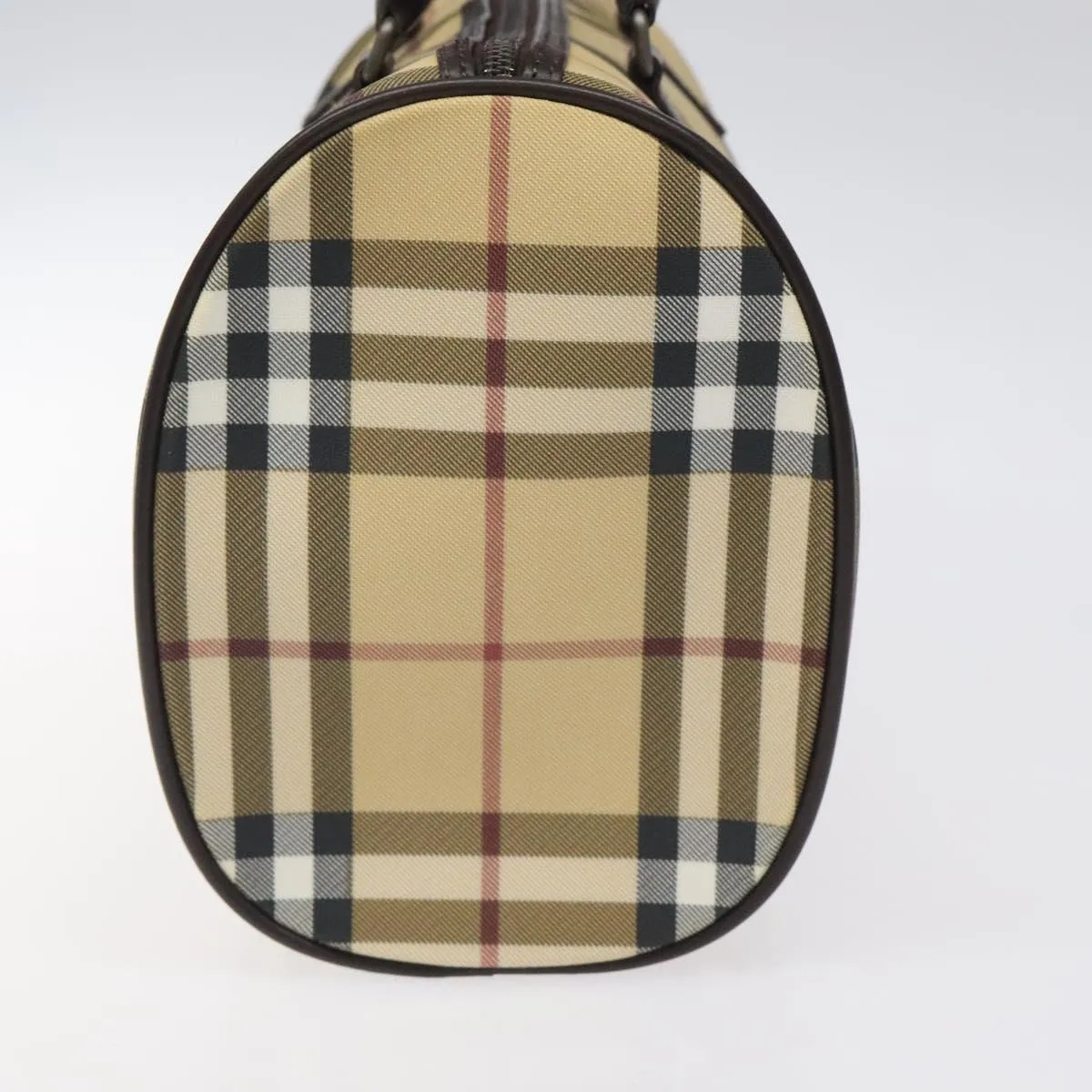 Burberry Nova Check Canvas Handbag (Pre-Owned)