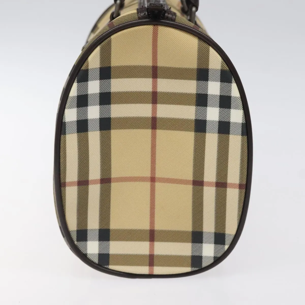 Burberry Nova Check Canvas Handbag (Pre-Owned)