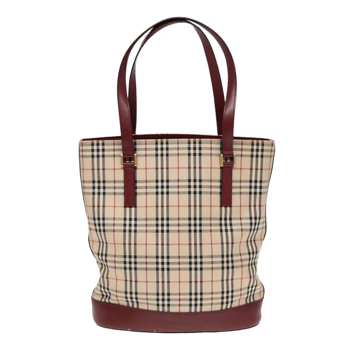 Burberry Nova Check  Canvas Tote Bag (Pre-Owned)