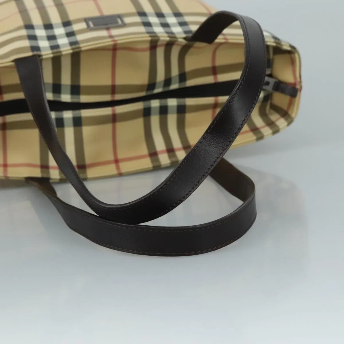 Burberry Nova Check Canvas Tote Bag (Pre-Owned)
