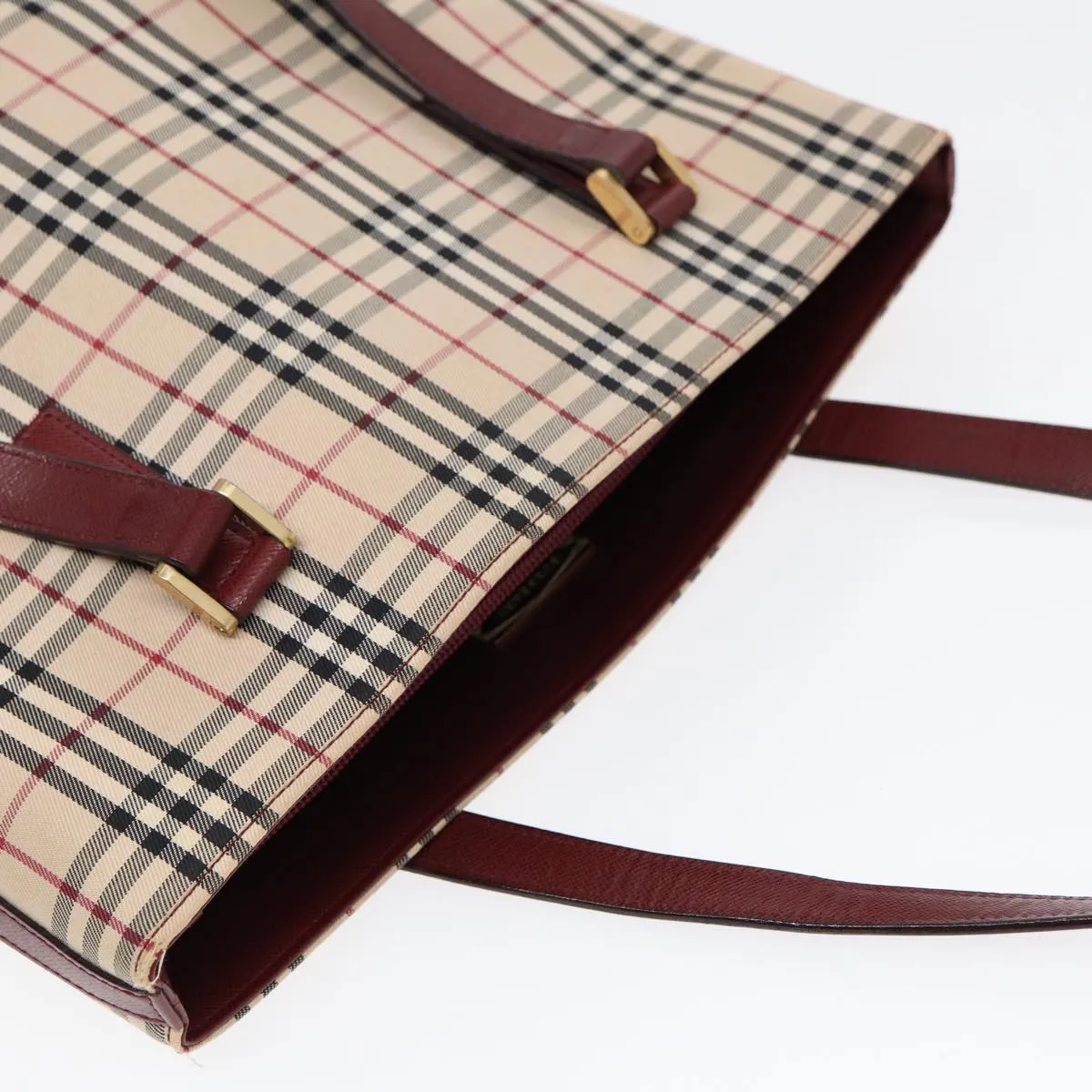 Burberry Nova Check  Canvas Tote Bag (Pre-Owned)