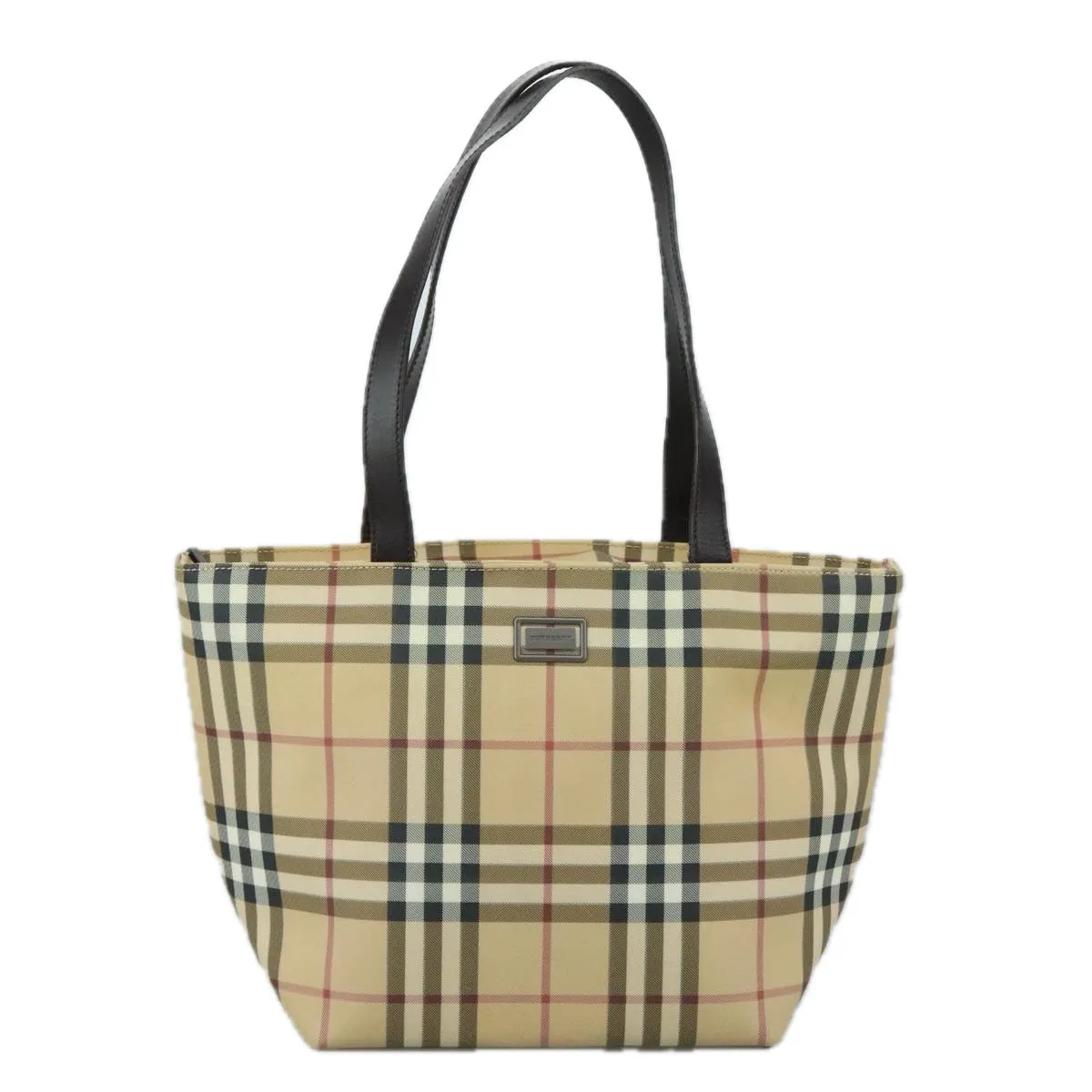 Burberry Nova Check Canvas Tote Bag (Pre-Owned)
