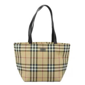 Burberry Nova Check Canvas Tote Bag (Pre-Owned)