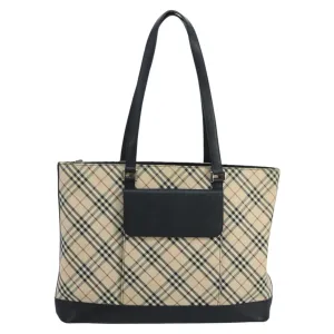 Burberry Nova Check  Canvas Tote Bag (Pre-Owned)