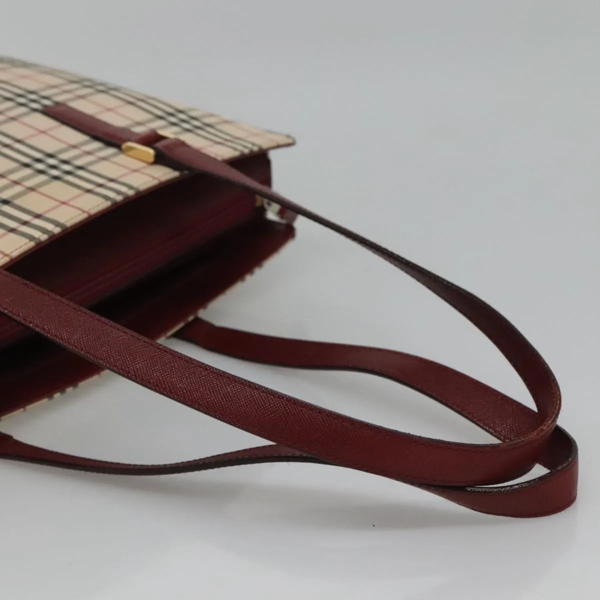 Burberry Nova Check Canvas Tote Bag (Pre-Owned)