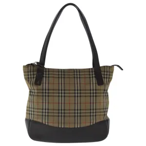 Burberry Nova Check  Canvas Tote Bag (Pre-Owned)
