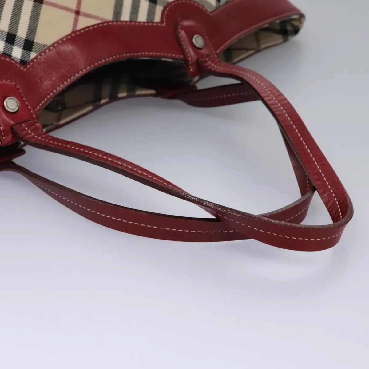 Burberry Nova Check Canvas Tote Bag (Pre-Owned)