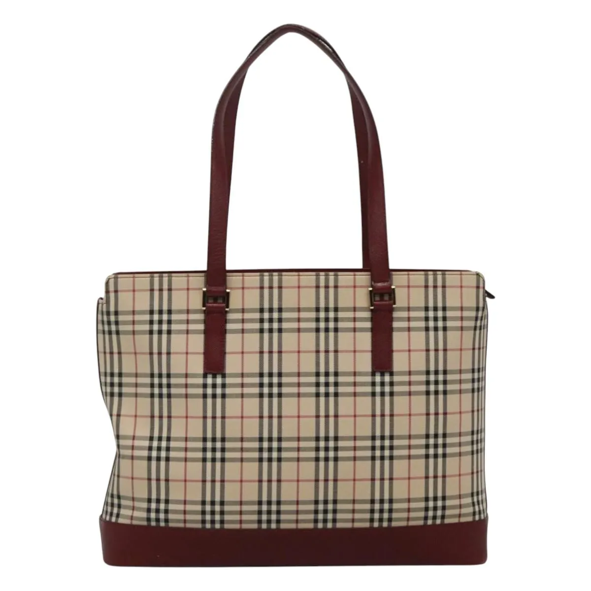Burberry Nova Check Canvas Tote Bag (Pre-Owned)