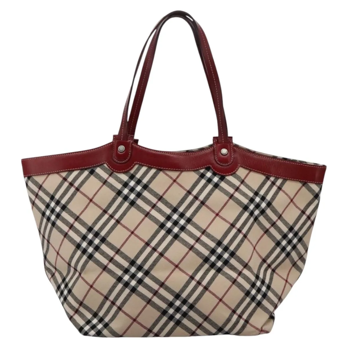 Burberry Nova Check Canvas Tote Bag (Pre-Owned)