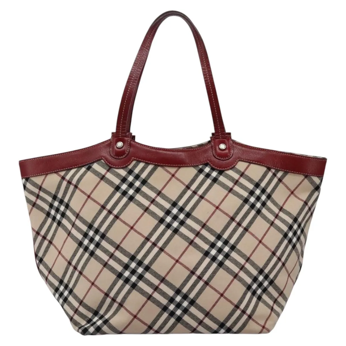 Burberry Nova Check Canvas Tote Bag (Pre-Owned)