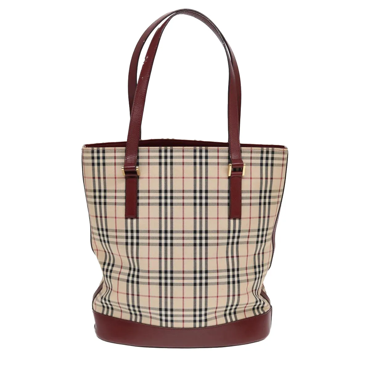 Burberry Nova Check  Canvas Tote Bag (Pre-Owned)