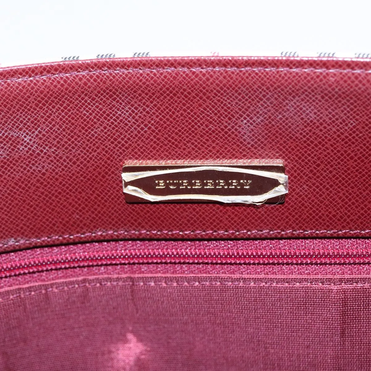 Burberry Nova Check  Canvas Tote Bag (Pre-Owned)