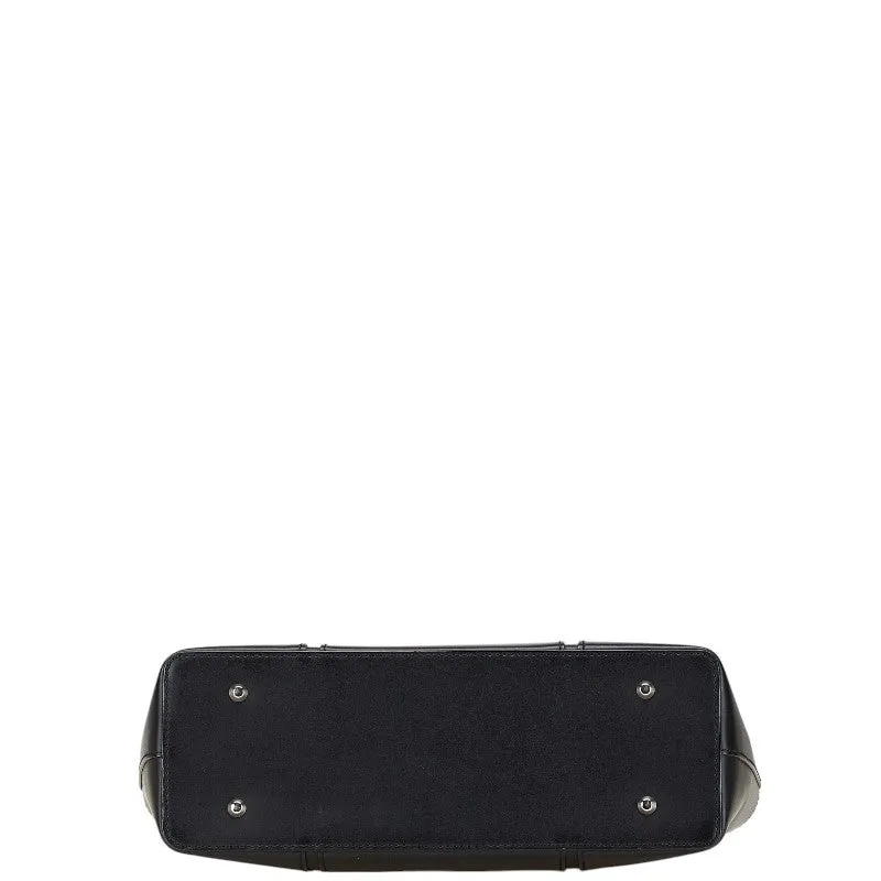 Burberry Nova Check Leather Handbag