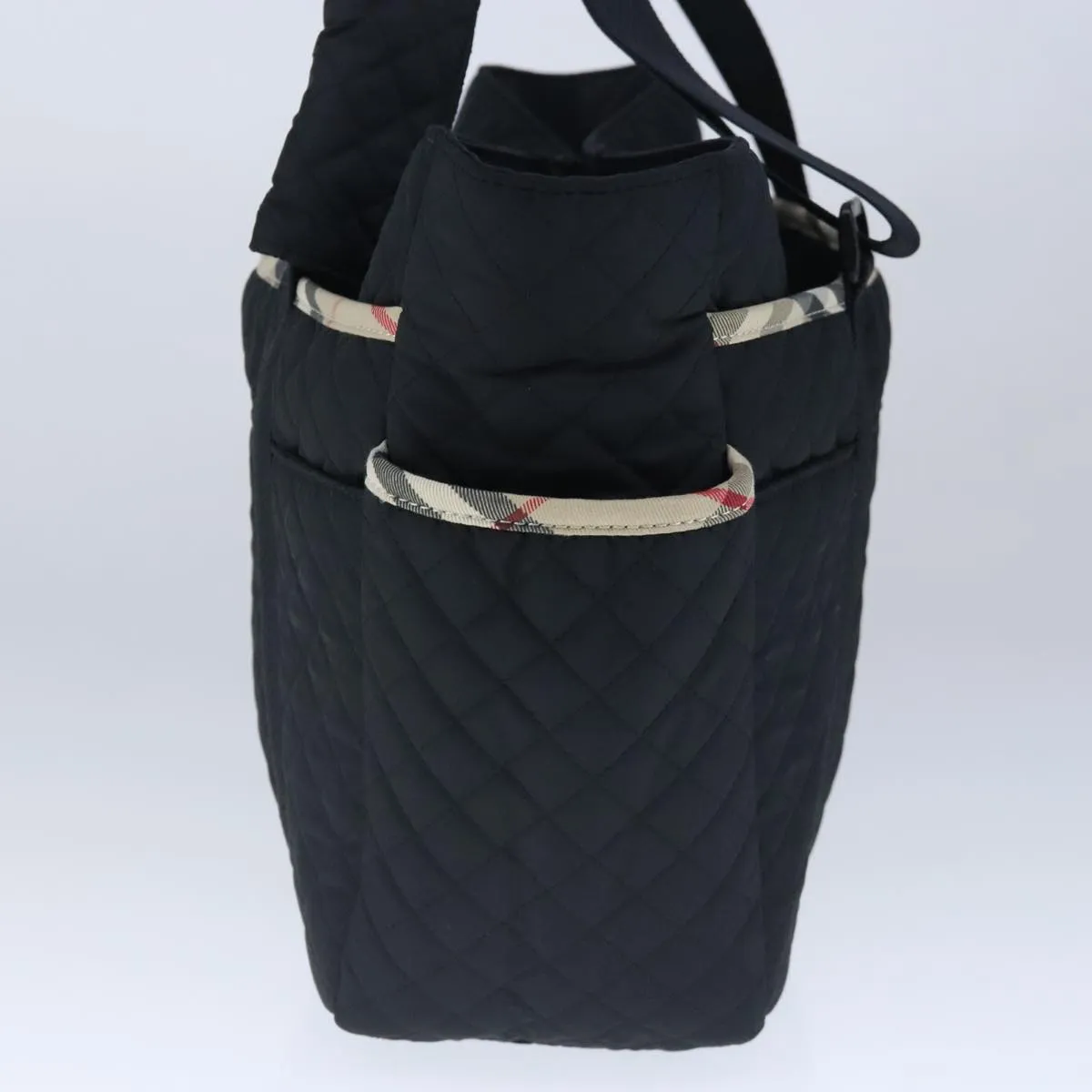 Burberry Nova Check  Synthetic Tote Bag (Pre-Owned)