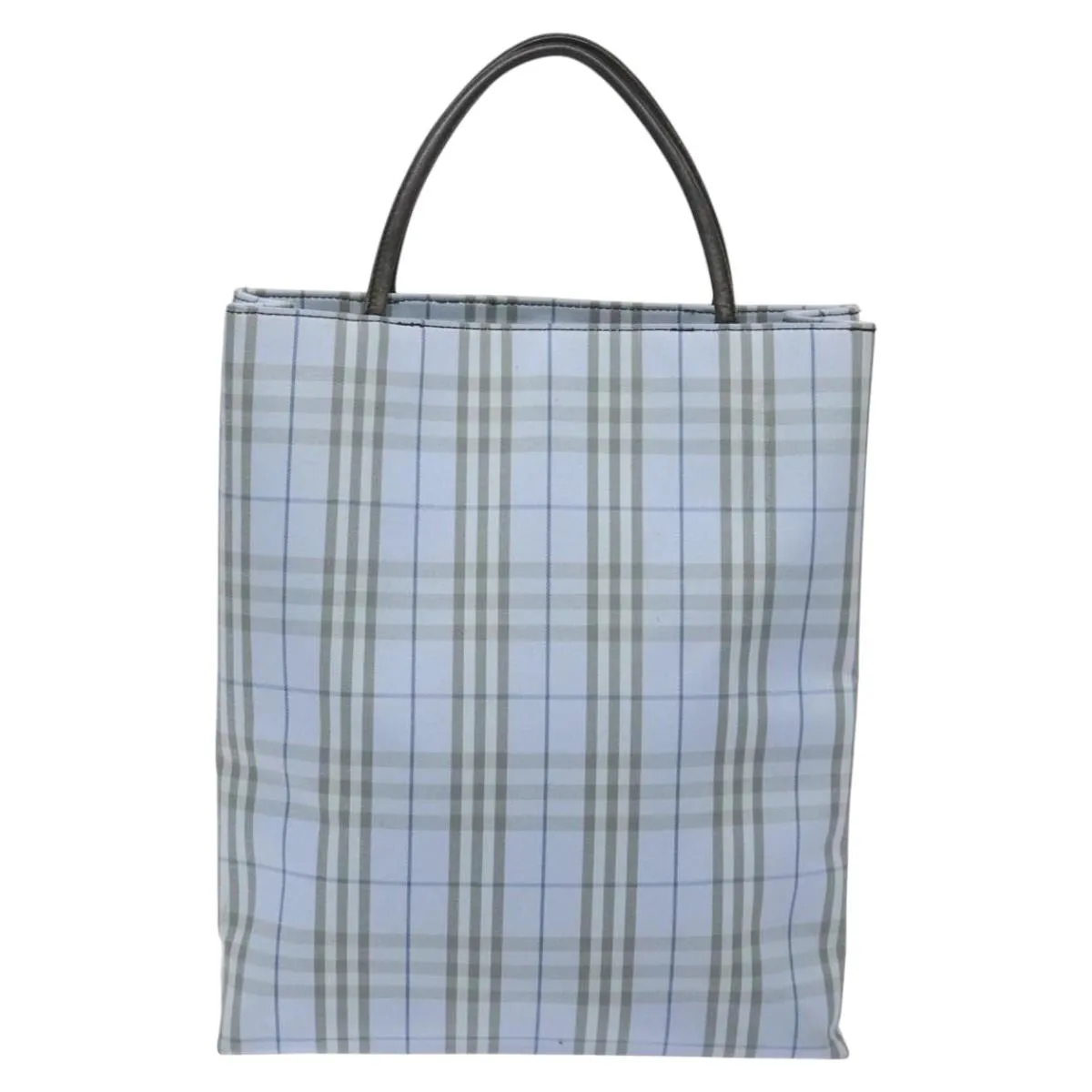 Burberry Nova Check Synthetic Tote Bag (Pre-Owned)