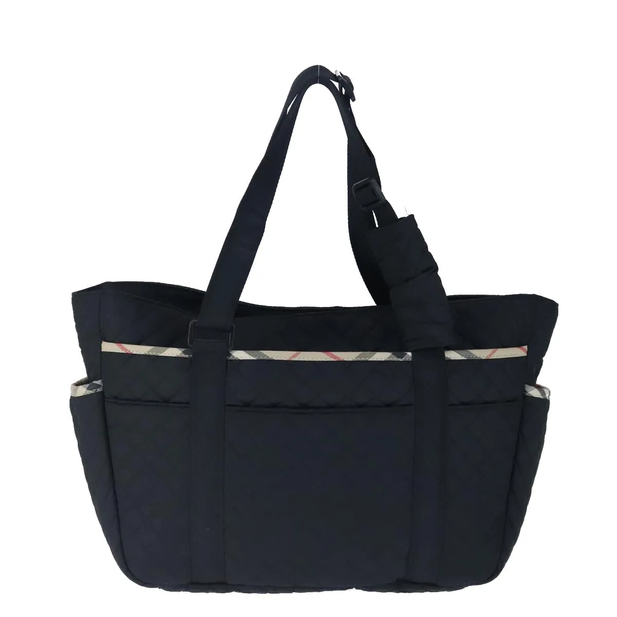 Burberry Nova Check  Synthetic Tote Bag (Pre-Owned)