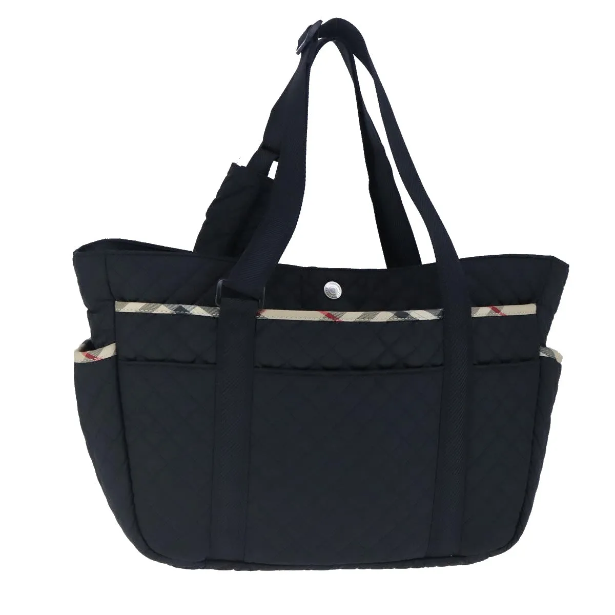 Burberry Nova Check  Synthetic Tote Bag (Pre-Owned)