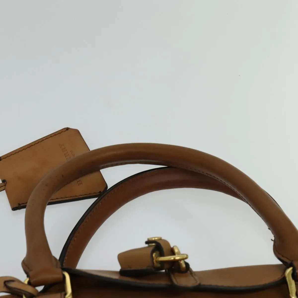 Burberry Prorsum Canvas Handbag (Pre-Owned)