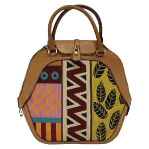 Burberry Prorsum Canvas Handbag (Pre-Owned)