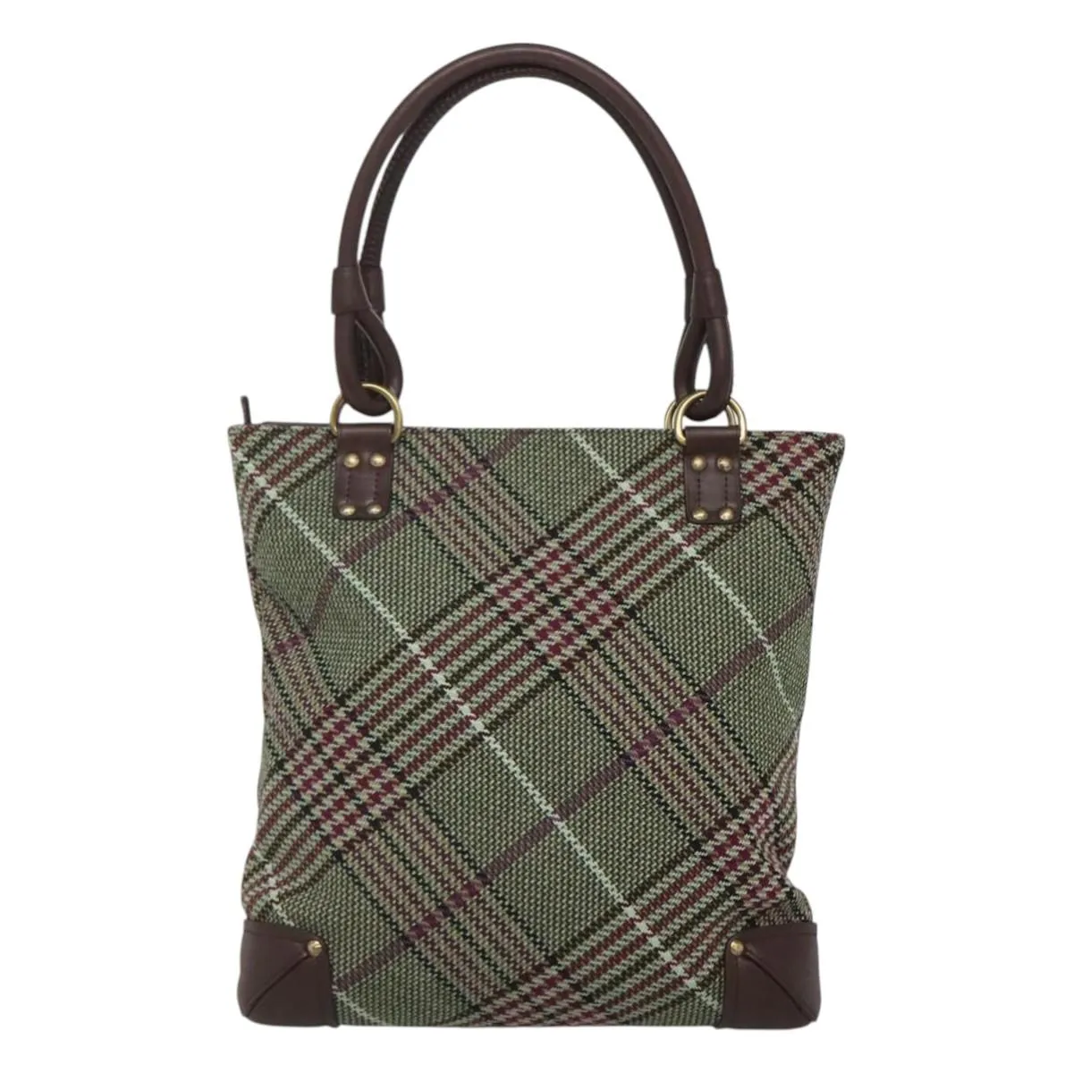 Burberry Wool Tote Bag (Pre-Owned)