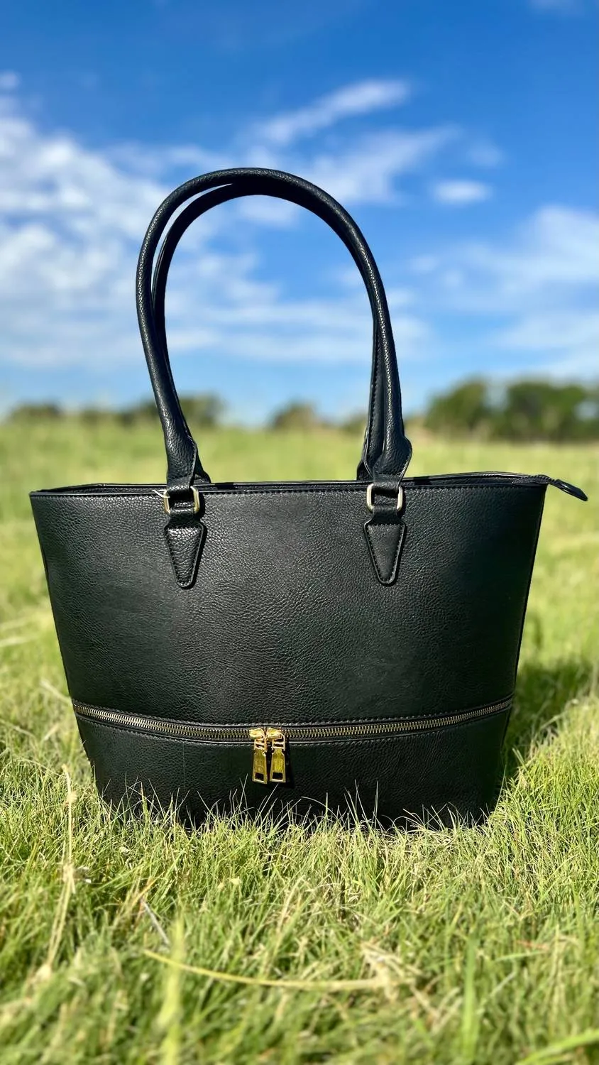 Business Class 3 Piece Bag Set In Black