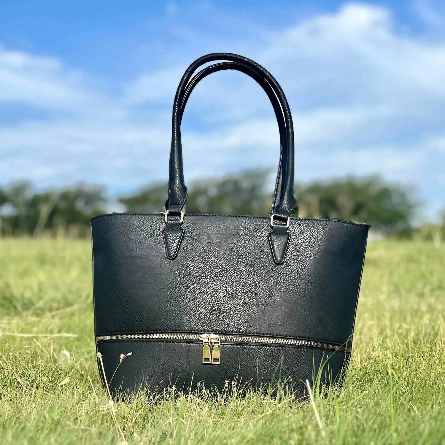 Business Class 3 Piece Bag Set In Black